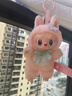 labubu1代2代3代甜心春天天使首領(lǐng)搪膠毛絨公仔潮玩拉布布掛件 甜心一代妹妹【帶香味】 默認 曬單實(shí)拍圖
