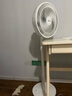 美的（Midea）電風(fēng)扇家用7葉落地扇搖頭電風(fēng)扇循臥室宿舍輕音風(fēng)扇臺式桌面小型風(fēng)扇臺地兩用升級款 白色丨7葉臺地兩用 曬單實(shí)拍圖