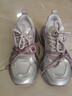 天美意2026夏新款厚底網(wǎng)面透氣時(shí)尚休閑鞋女老爹鞋KD139BM6 銀紫色 36 曬單實(shí)拍圖