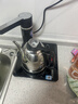 美能迪 抽水上水燒水壺一體自動(dòng)旋轉智能電熱水壺燒水壺桶裝水飲水機煮茶臺不銹鋼防燙取水器WA109 1L A款WA-109自動(dòng)旋轉上水黑色 曬單實(shí)拍圖