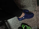 煦凜日本男士外穿洞洞鞋新款潮流耐磨防滑防臭涼拖開(kāi)車(chē)可穿 藏青色【2.0版本.鞋底升級超耐磨 】 42 【適合41-42腳穿】 曬單實(shí)拍圖