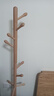 棲音閣實(shí)木衣架落地臥室衣帽架客廳掛衣服架子落地衣架家用立式掛包架 曬單實(shí)拍圖