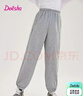 笛莎（DEESHA）童裝女童長(cháng)褲2025秋冬款兒童奧粒絨束腳褲女孩中大童休閑褲 曬單實(shí)拍圖