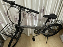 永久城市折疊自行車(chē)男女士成人青少年學(xué)生兒童城市通勤戶(hù)外休閑單車(chē)灰 曬單實(shí)拍圖