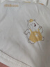 貝瑞加（Babyprints）新生兒連體衣2件裝男女寶寶長(cháng)袖純棉內衣卡通護肚爬服 黃59 曬單實(shí)拍圖