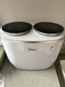 美的（Midea）雙子座 波輪洗衣機全自動(dòng) 1KG迷你內衣洗 分區洗衣機 專(zhuān)業(yè)除菌螨 MNBB10VH70E 以舊換新 曬單實(shí)拍圖