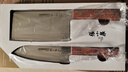 張小泉 華韻2套裝 家用不銹鋼菜刀切片刀水果刀切菜刀廚具組合 曬單實(shí)拍圖