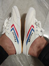 飛躍（Feiyue）半拖鞋冬季透氣帆布鞋男女款新款外穿鞋子女無(wú)后跟懶人鞋情侶板鞋 白紅藍 41 曬單實(shí)拍圖