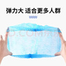 舜選一次性頭套帽子無(wú)紡布300克 SHW100-21英寸防塵無(wú)塵帽廚房廚師網(wǎng)帽條形發(fā)套 白色100只 曬單實(shí)拍圖