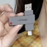 ThinkPlus聯(lián)想64GB Type-C USB3.2 雙接口U盤(pán)手機電腦通用大容量 辦公商務(wù)u盤(pán)TPU301系列 曬單實(shí)拍圖