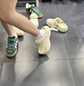 卡駱馳（CROCS）貝雅云彩女士洞洞鞋休閑鞋|208186 冬日白-11S   37 /38(240mm) 曬單實(shí)拍圖