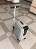 愛(ài)爾威（Airwheel）電動(dòng)行李箱智能拉桿箱可騎行載人登機箱代步20英寸旅行箱 豪華版-銀 曬單實(shí)拍圖