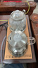豐谷全自動(dòng)上水電熱水壺 茶臺燒水壺 家用辦公茶桌茶幾嵌入式一體機茶具電茶爐套裝 1L （37*20cm）底部上水金色-蒸茶款 曬單實(shí)拍圖