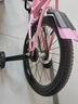 BELTUPP新款兒童自行車(chē)3-6-9歲碟剎中大童山地男女孩單車(chē)一體輪腳踏車(chē) 【粉色】一體輪/加寬悍馬閃光輔助輪/前照燈/后座/禮包 【12寸/85-95cm/2-4歲】 曬單實(shí)拍圖