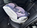 Prigel舒安pro新生嬰幼兒寶寶兒童安全座椅可坐可躺車(chē)載汽車(chē)用0-6-12歲 舒安pro 烏梅紫醬(不窩脖設計+單手旋轉+175°大躺角) 曬單實(shí)拍圖