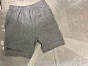 浪莎睡褲男五分褲純棉薄款10A抗菌大褲衩透氣寬松外穿短褲家居褲 曬單實(shí)拍圖