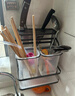 美廚（MAXCOOK）刀架筷子籠 筷子刀具置物架一體廚房餐具勺子收納瀝水筒MCZW5363 曬單實(shí)拍圖