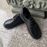 七匹狼皮鞋男春季新款頭層牛皮英倫風(fēng)百搭商務(wù)西裝皮鞋防滑軟底休閑鞋男 黑色 【標準皮鞋碼】 41 曬單實(shí)拍圖