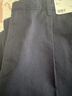 優(yōu)衣庫合作款/男裝女裝廓形長(cháng)褲/休閑褲褲子484875 69 藏青色 L 曬單實(shí)拍圖