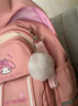 Hello Kitty小學(xué)生書(shū)包女生大容量新款庫洛米防水雙肩背包一三五六年級兒童 美樂(lè )蒂粉色大號（DB96667） 曬單實(shí)拍圖