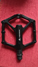 美利達（MERIDA）自行車(chē)鋁合金腳踏板山地車(chē)軸承腳蹬子公路車(chē)通用腳踏單車(chē)配件大全 （鋁合金材質(zhì) 雙DU）黑色 曬單實(shí)拍圖