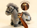 威爾通（WELTSTON）馬年擺件公仔毛絨玩具生肖馬玩偶生日禮物禮品小馬掛件鑰匙扣禮盒 曬單實(shí)拍圖