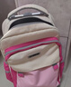 京商kyosho拉桿書(shū)包小學(xué)生兒童3到6年級大容量粉色拼色 曬單實(shí)拍圖