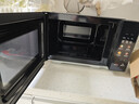 美的（Midea）微碳微波爐烤箱一體機900w微波1000w燒烤平板光波速熱23L容量變頻臻彩熒幕 （C32） 曬單實(shí)拍圖