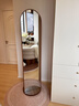 千禧華府全身鏡穿衣鏡旋轉鏡子家用落地臥室多功能掛衣架一體試衣鏡圓胡7 曬單實(shí)拍圖