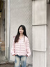 波司登（BOSIDENG）26春季輕薄羽絨服防風(fēng)鎖溫女輕暖鵝絨短款外套B260135054M 水晶粉1199 M 165/88A 體重約110-120斤 曬單實(shí)拍圖