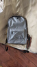 雙肩背包男大容量休閑旅行電腦包初高中學(xué)生書(shū)包 灰色 曬單實(shí)拍圖