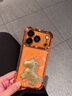 初澀適用蘋(píng)果17promax手機殼新款橙色立體馬上有錢(qián)iphone17pro鏡頭全包氣囊防摔保護套17透明情侶男女 【星宇橙】帶鏡頭膜 馬上有錢(qián) iPhone 17 Pro Max 曬單實(shí)拍圖