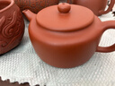 鮑鼎泰小容量紫砂壺 不踩雷 原礦生砂朱泥135cc小壺手工一人飲功夫茶具 平蓋小德中 135ml 曬單實(shí)拍圖