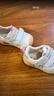 基諾浦嬰兒步前鞋 春秋軟底寶寶地板鞋 男女兒童學(xué)步鞋GB2491象牙白 曬單實(shí)拍圖