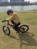 優(yōu)貝（RoyalBaby）兒童自行車(chē)5-9歲男女學(xué)生通勤鎂合金單車(chē)月亮系列 宇航員18寸紅色 曬單實(shí)拍圖