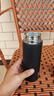 ZIPPO保溫杯溫度顯示智能水杯男士茶水分離杯子高顏值不銹茶杯便攜黑色 曬單實(shí)拍圖