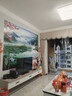 柏菲登墻布定制2023新中式山水電視背景墻壁紙客廳壁布裝飾影視墻布壁畫(huà) 來(lái)圖定制【提供高寬尺寸】 【光滑亮面】32D微晶烤瓷壁布 曬單實(shí)拍圖