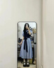 詩(shī)丹蕊裙子女夏季2026新款學(xué)院風(fēng)假兩件連衣裙夏天女學(xué)生收腰顯瘦中長(cháng)裙 馬甲+襯衣連衣裙 M 推薦【91-105】斤 曬單實(shí)拍圖