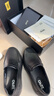 零度Zero商務(wù)休閑皮鞋男2025秋季新款一腳蹬防滑舒適真皮鹿皮輕便男鞋 黑色 【鹿皮款】 40 曬單實(shí)拍圖