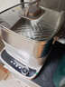 美的（Midea）電蒸鍋電煮鍋電火鍋多功能鍋家用電熱鍋304不銹鋼蒸魔方mini大容量多用途鍋MZ-ZGC2323ZD88 曬單實(shí)拍圖