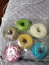 九千谷 DIY彩色麻繩材料包6卷 創(chuàng  )意裝飾麻繩混色麻繩 50米/卷 粗2mm3514 曬單實(shí)拍圖