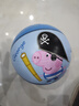 亞之杰玩具兒童小豬佩奇2號籃球0-3歲小皮球拍拍球親子感統訓練生日節日禮物 曬單實(shí)拍圖