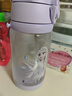 迪士尼（Disney）兒童水杯女孩直飲防摔上學(xué)專(zhuān)用艾莎小學(xué)生幼兒園水壺夏季吸管杯 曬單實(shí)拍圖