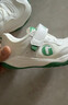 基諾浦（ginoble）學(xué)步鞋春秋款機能鞋透氣1-5歲男女寶寶鞋子GW1486A 白色/蒼綠 25.5 160mm 適合腳長(cháng)156-165mm 曬單實(shí)拍圖