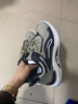 單棉同款秋冬新款男鞋皮面防水休閑鞋耐磨跑步運動(dòng)鞋跨跨境男鞋子 灰色單鞋 42 曬單實(shí)拍圖