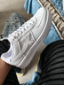 特步情侶男女板鞋小白鞋空軍一號春夏透氣耐磨百搭運動(dòng)板鞋休閑鞋 曬單實(shí)拍圖