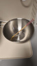 冇覓優(yōu)品不銹鋼盆沙拉碗料理家用和面盆廚房打蛋攪拌烘焙洗菜盆套裝 曬單實(shí)拍圖