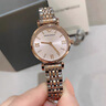 阿瑪尼（ARMANI）手表女士滿(mǎn)天星淡粉色時(shí)尚防水名牌石英表超薄鑲鉆情人節禮物女表 AR11223粉盤(pán)間金 28mm 曬單實(shí)拍圖