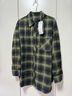 三彩2025冬季新款格紋襯衫翻領(lǐng)寬松襯衣磨毛休閑疊穿Z 曬單實(shí)拍圖