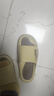 回力運動(dòng)拖鞋男浴室內戶(hù)外減震防滑厚底涼拖鞋HL39651卡其色42-43碼 曬單實(shí)拍圖